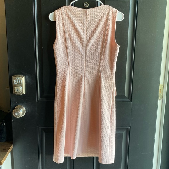 Tommy Hilfiger Women's Mini Jacquard Pocket Knit Dress light Pink Size 4 - Picture 2 of 7